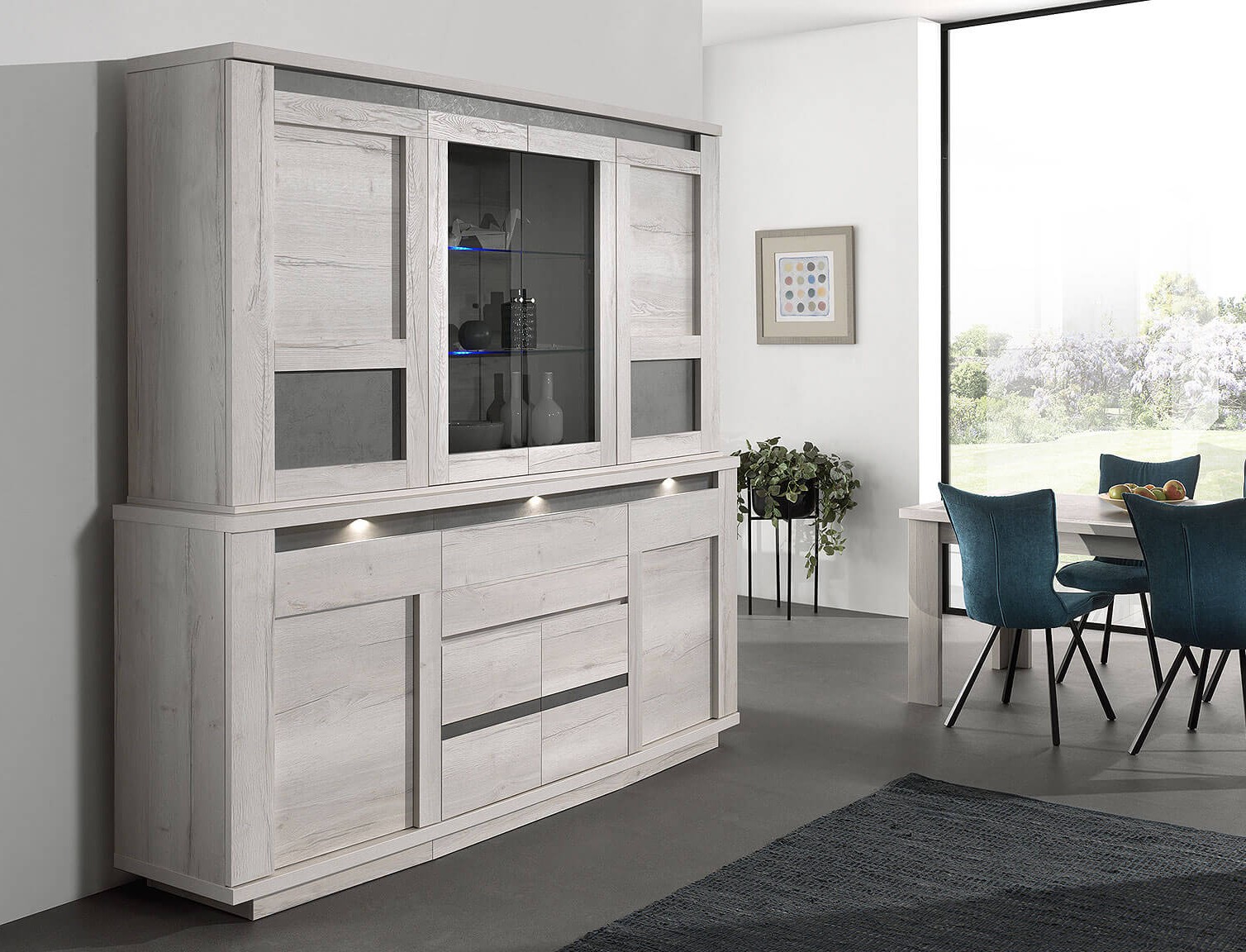 Espace-Ameublement-magasin-de-meubles-Magasin-de-meubles-a-Plainfaing-Saint-Die-Vosges-salle à mangerbahut-vaisselier