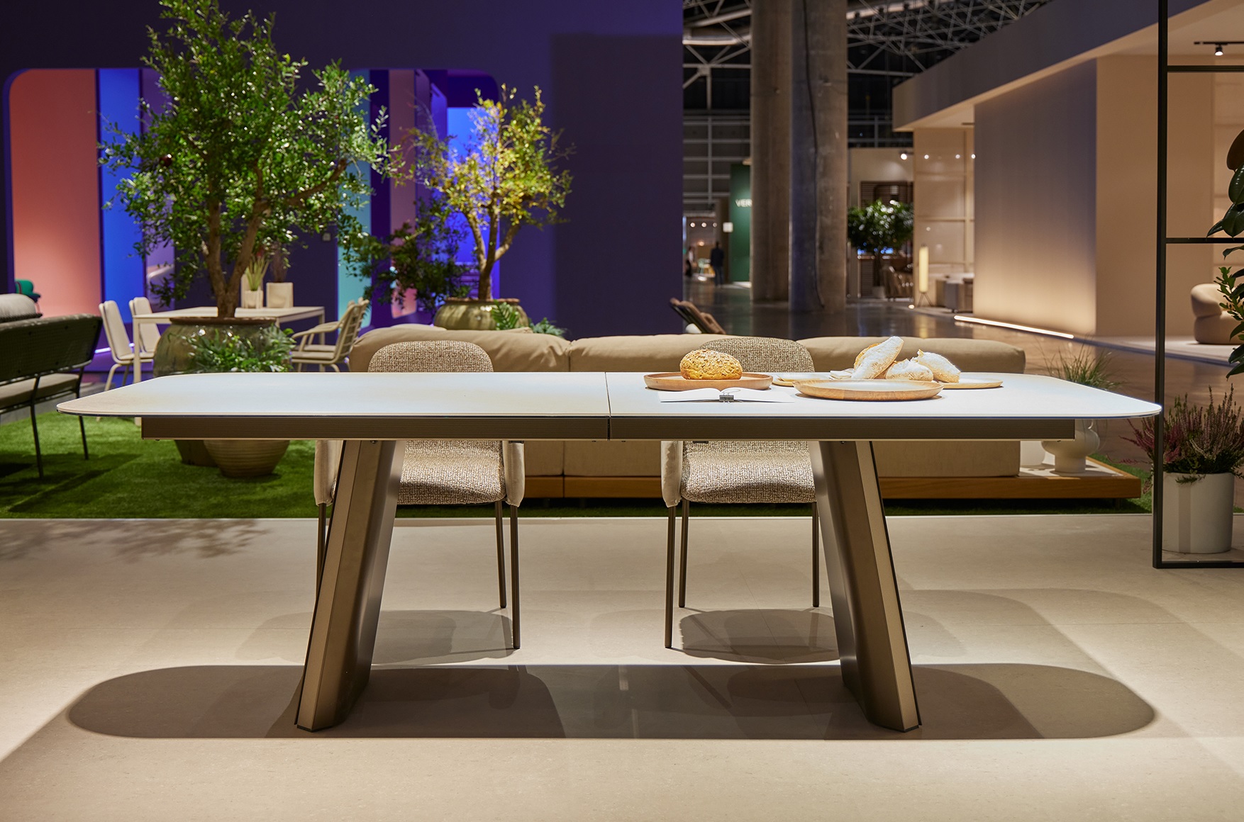 Table-de-Repas-Tul-Mobliberica-Plateau-Ceramique-Dc-Pieds-Marron